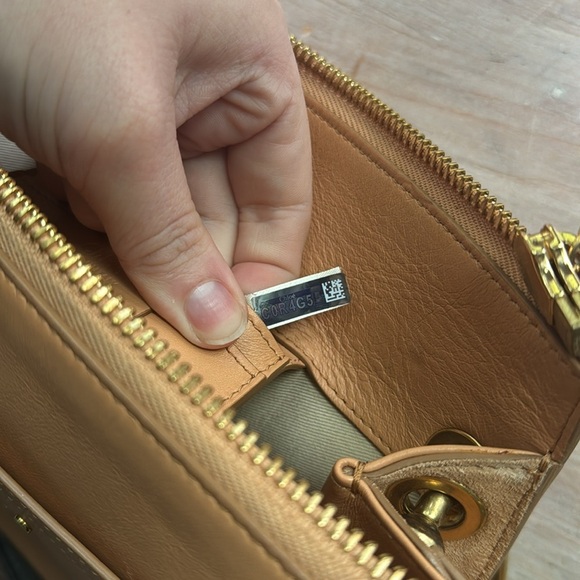 Chloe  Calfskin Suede Small Roy Bag Bleached Brown - Picture 6 of 13